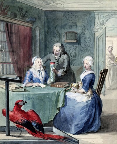 Il naturalista da Aert Schouman